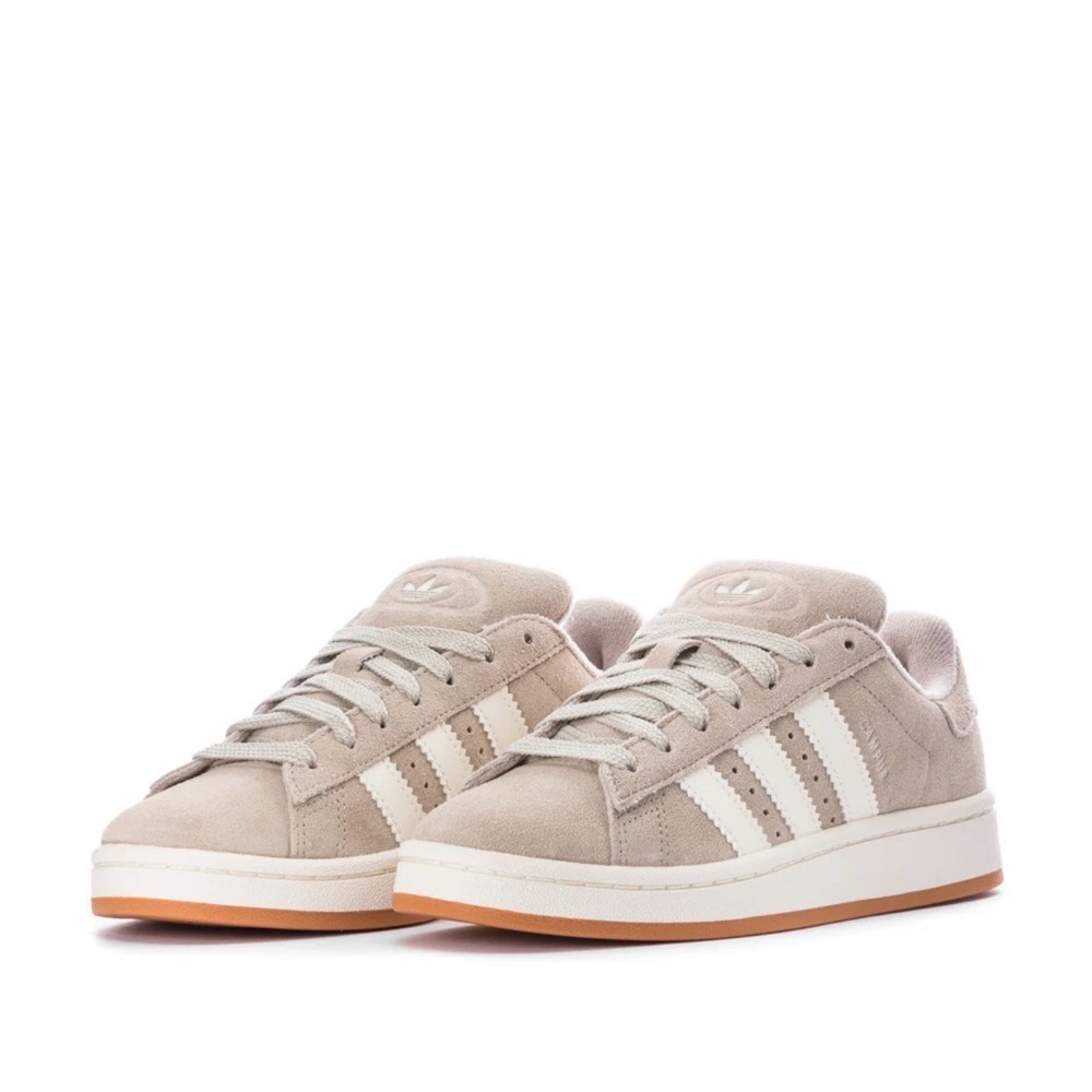 Adidas Campus Beige and White Sneakers size 7